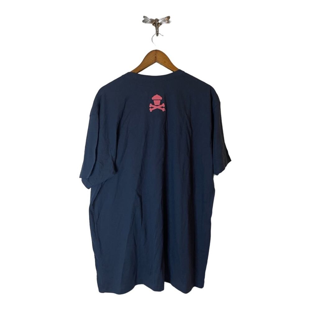 NEW Johnny Cupcakes Narwhal Blue Tee Women’s Size 2XL NWT - Picture 2 of 4